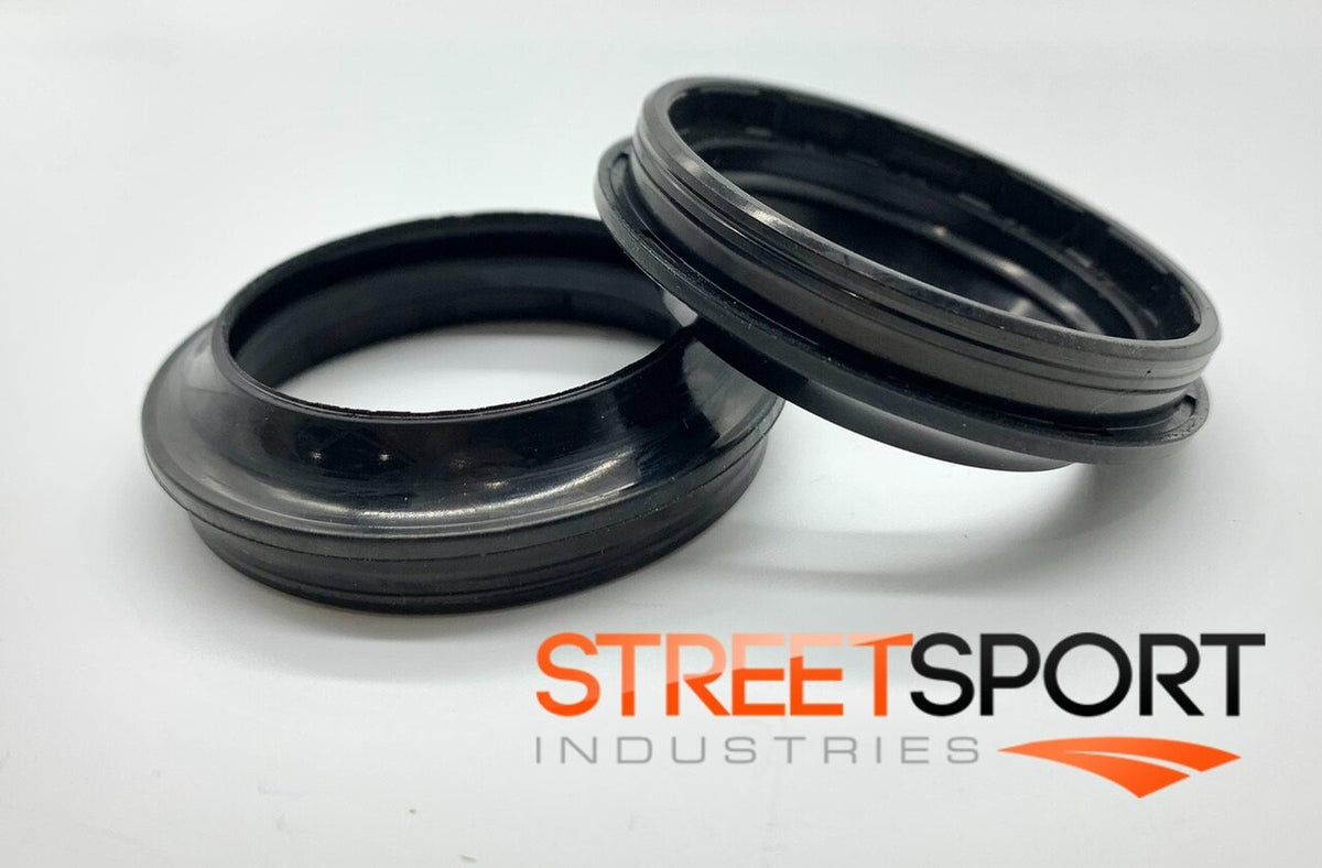 43mm Fork Dust Seal Kit Ducati Monster Honda Kawasaki Suzuki Triumph HD Buell