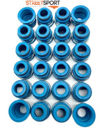 Valve Seals Fits "98-20" Isuzu SOHC 24v 6HK1 Diesel 7.8L FKM - Set of 24 - NEW