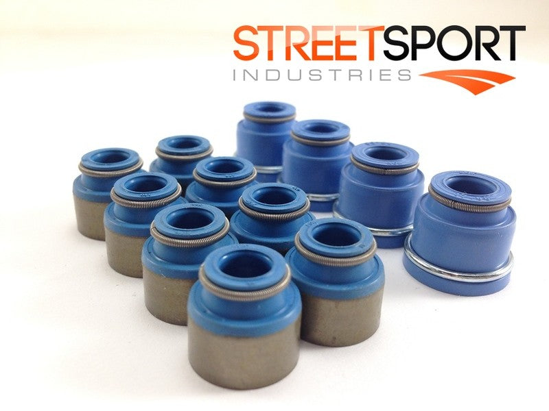 Valve Seals fits Nissan KA24E 12V Xterra 240SX Pathfinder FKM- Set of 12 NEW