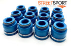 Valve Seals Fits Nissan Forklift 2.8L SOHC 12v TB42 TB45 FKM - Set of 12 - NEW