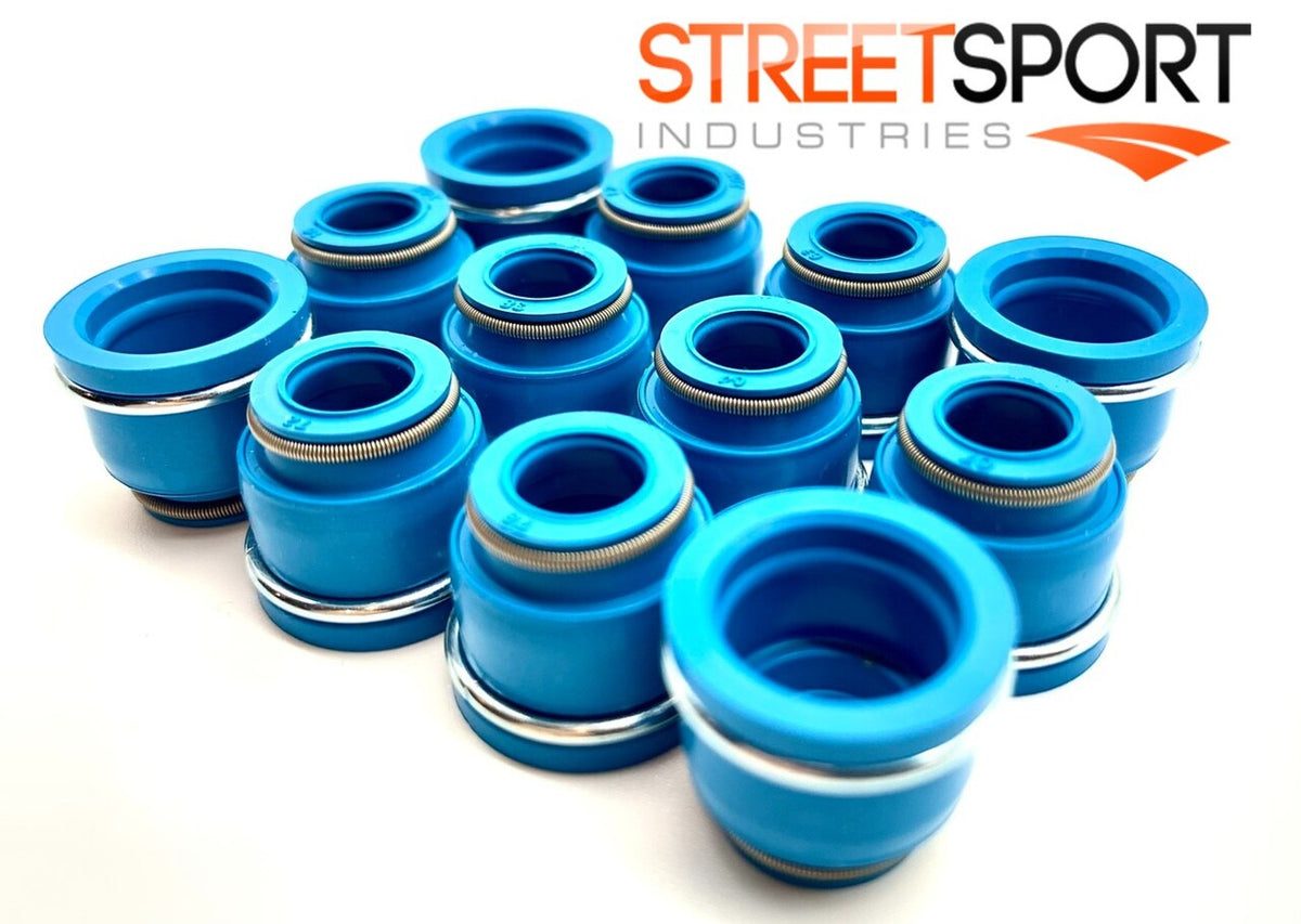 Valve Seals Fits 70-02 Datsun Nissan 2.4L 2.6L 2.8L SOHC 12v L24 L24E L28E FKM