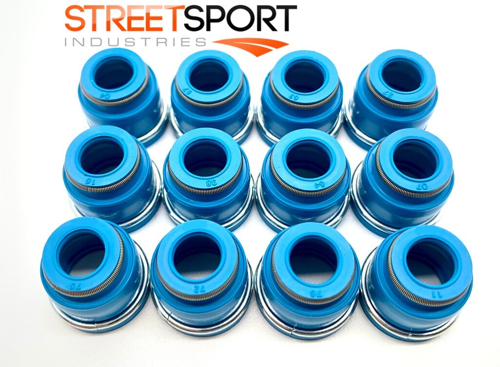 Valve Seals Fits 70-02 Datsun Nissan 2.4L 2.6L 2.8L SOHC 12v L24 L24E L28E FKM