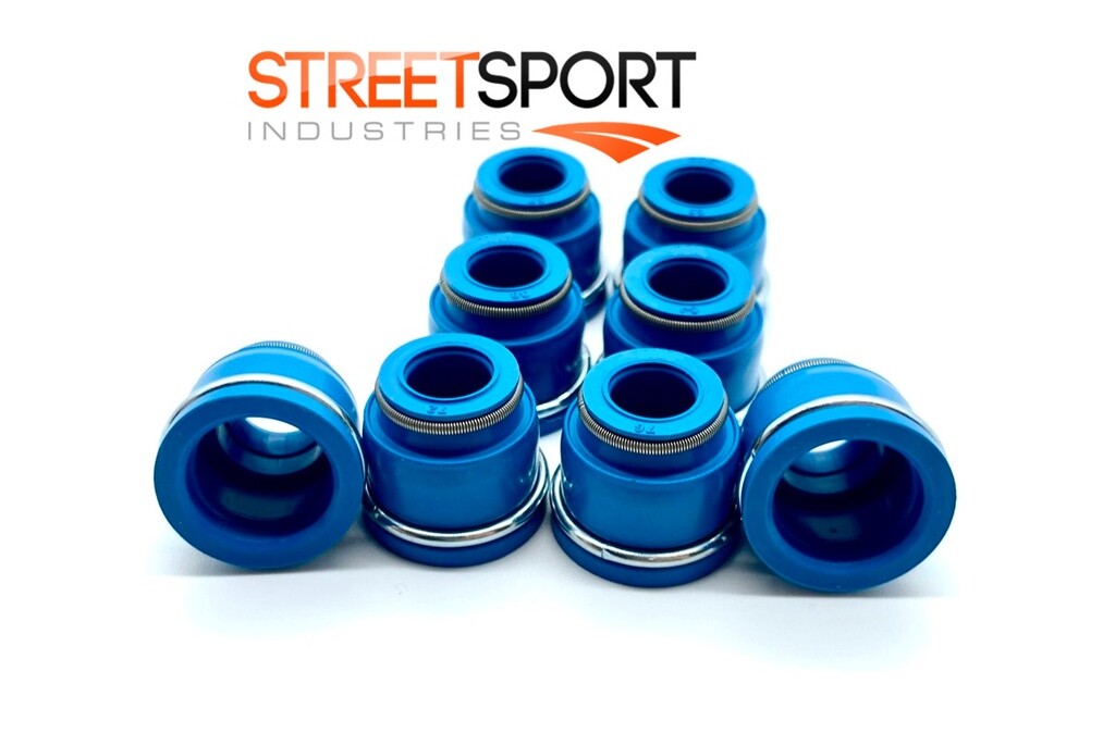 Valve Seals Fits 72-02 Isuzu SOHC 8v G180Z 4FB1 G200Z 4ZC1 C223 4ZD1 4ZE1 FKM 8