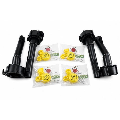4 - Blitz Gas Can Spouts Rings & "Packs" Replacement Vintage 900092 900302 - NEW