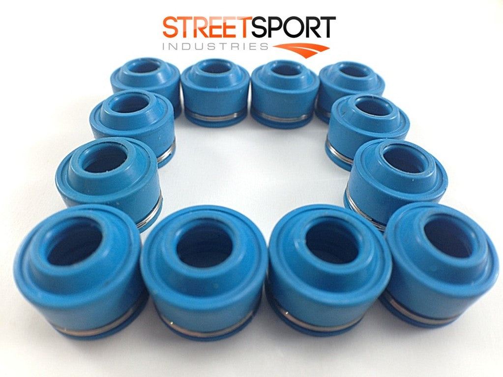 Fits Triumph Sprint RS "2002 - 2004" - FKM Valve Seals - Set of 12 - NEW!!