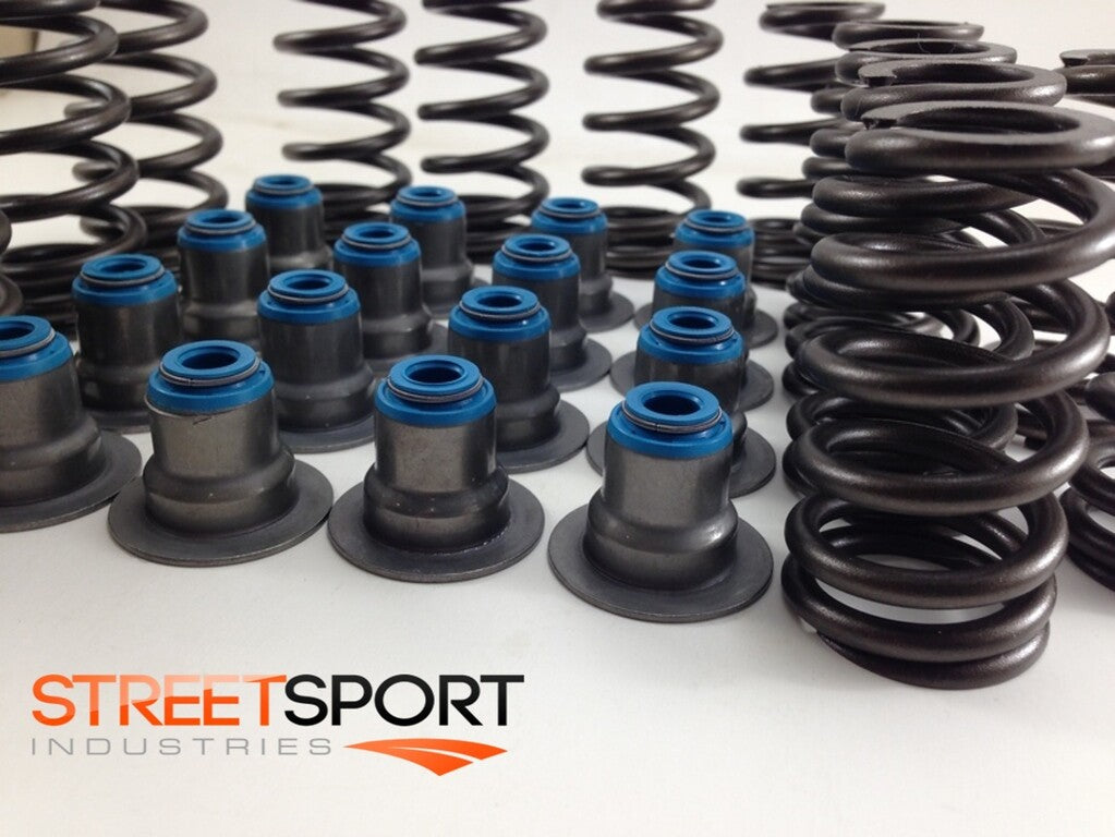 560" Lift Beehive Valve Springs w/ Seals for 02 - UP Chevrolet Gen II III IV LS