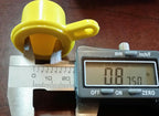 Paquetes de tapas de boquilla y tapas de ventilación amarillas BLITZ de Mr. Yellow Cap: compatibles con las boquillas n.º 900302, 900092 y 900094